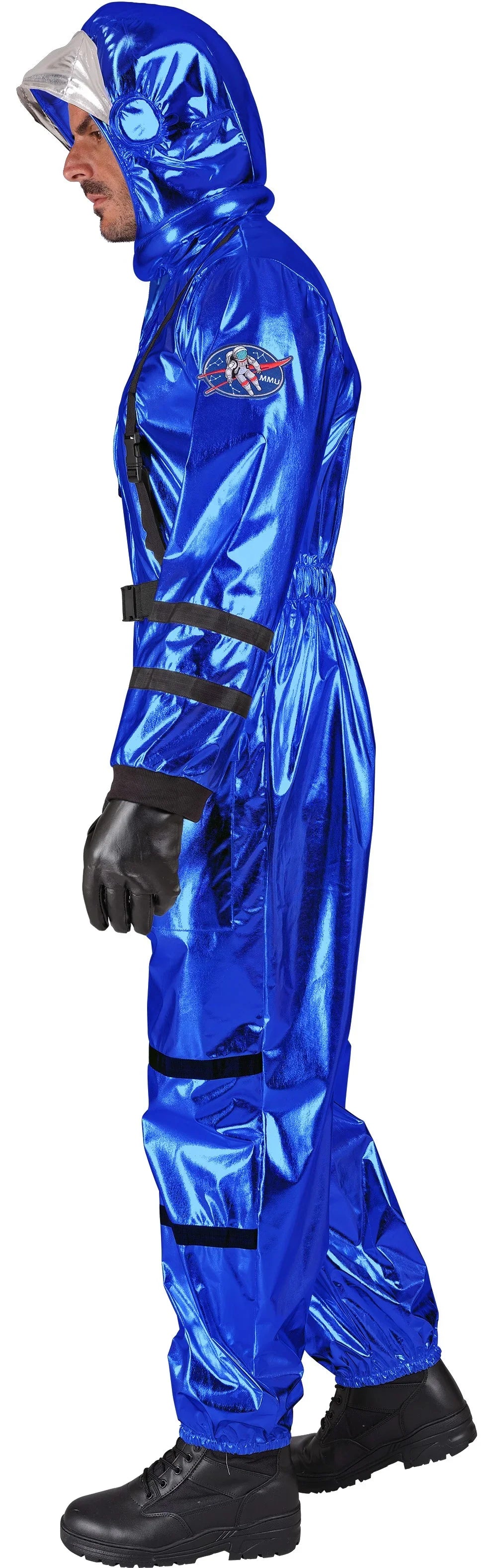 Disfraz de Astronauta Azul con Casco para Hombre Astronautas Widmann